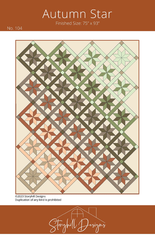 Autumn Star Pattern (Printed Version)