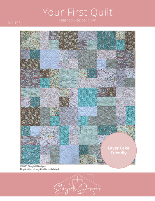 Your First Quilt PDF Pattern